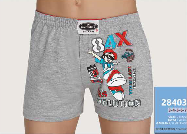 28403 Çoçuk boxer
