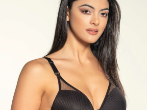 Liza 2240 Jakarlı Şeffaf  Silikonlu  Sütyen