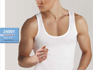 Güryıldız 24001 Beyaz Klasik Erkek Penye Atlet