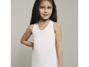 Güryıldız 27215 Kız Çocuk Geniş Askılı Saten Atlet