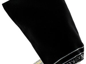 KELEBEK  LASTİKLİ OSMANLI SİYAH KESE